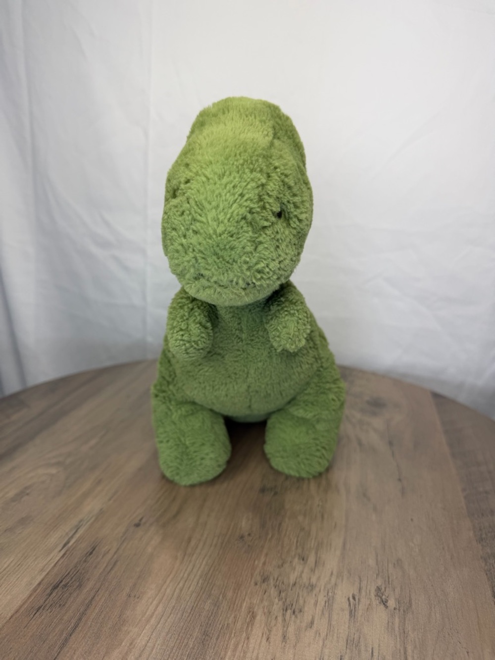 Retired Jellycat Fossilly T-Rex Plush Medium Green Dinosaur Stuffed Animal Rare - Picture 4 of 7